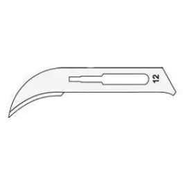 Surgeon čepelka skalpelová Carbon Steel - č. 12