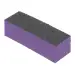 NANI blok na nehty, třístranný, 60/60/100 - Purple