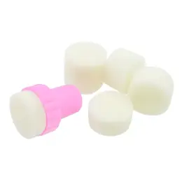 NANI houbičky Sponge + tiskátko - Pink, 5 ks