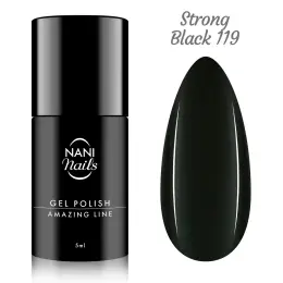 NANI gel lak Amazing Line 5 ml - Strong Black