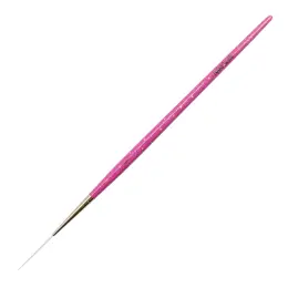 NANI zdobící štětec, vel. 1 - Glitter Pink
