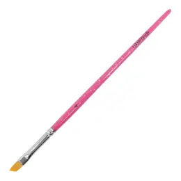 NANI štětec na gel, zkosený, vel. 2 - Glitter Pink