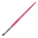 NANI štětec na gel Kolinsky, zkosený, vel. 6 - Glitter Pink