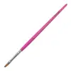 NANI štětec na gel Kolinsky, zkosený, vel. 4 - Glitter Pink