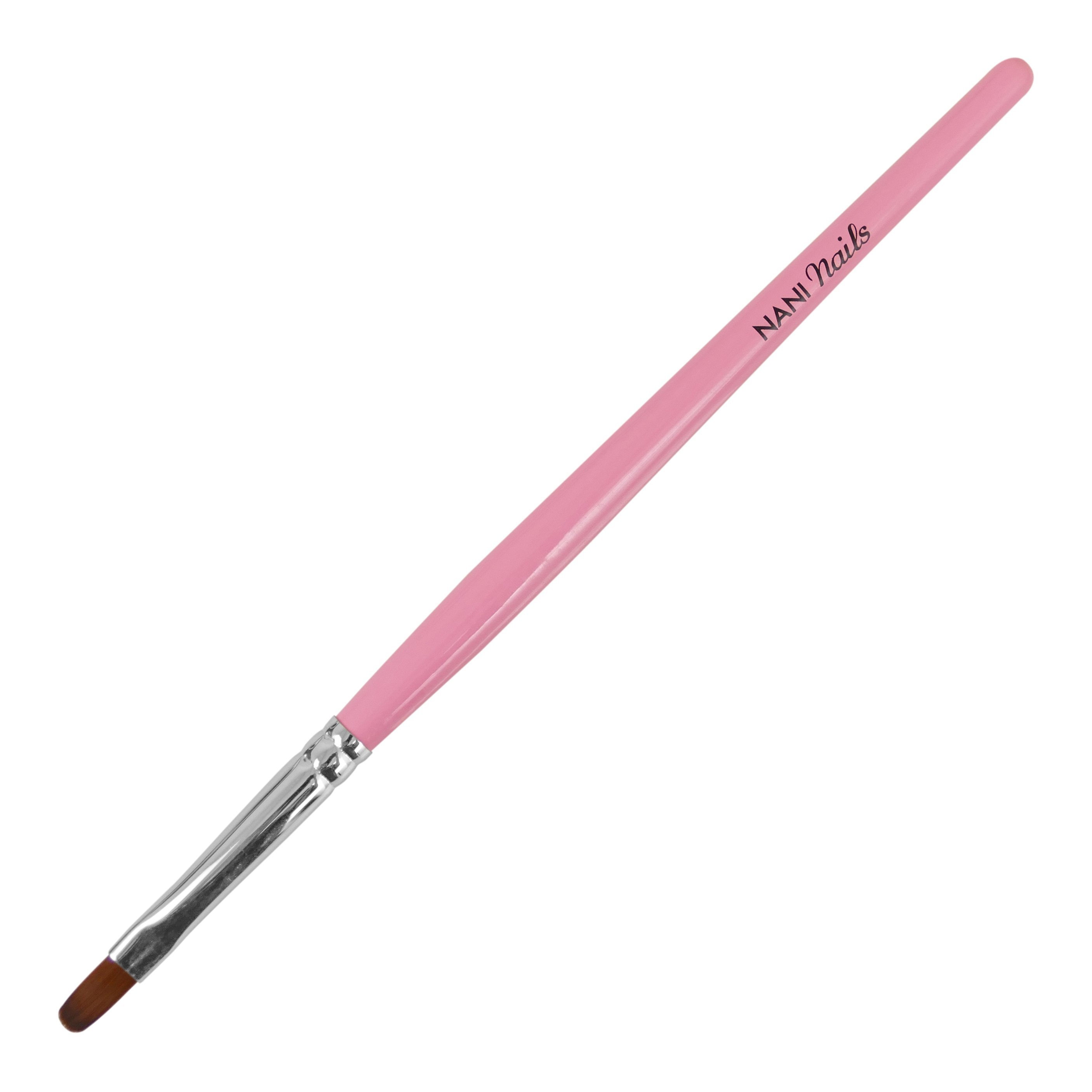 Čopič za gel NANI, vel. 4, Economy – Pastel Pink