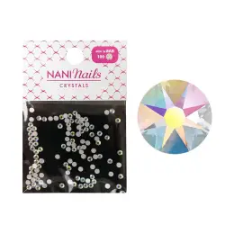 NANI kamínky SS8 100 ks - Crystal AB