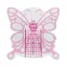 NANI šablony na nehty Butterfly Short, 100 ks