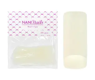 NANI tipy č. 0, dlouhá lep. plocha 50 ks - Natural