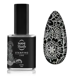 NANI lak pro razítkovou metodu 10 ml - Silver