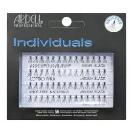 Ardell trsové řasy black - Knot Free 56 ks