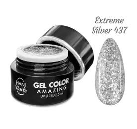 NANI UV gel Amazing Line 5 ml - Extreme Silver