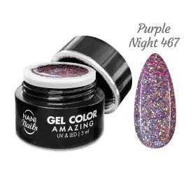 NANI UV gel Amazing Line 5 ml - Purple Night