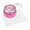 NANI silikonové razítko Premium + stěrka - Pink