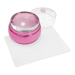 NANI silikonové razítko Premium + stěrka - Pink