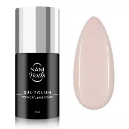 NANI gel lak Polyakryl Base Cover 5 ml - Glimmer Beige