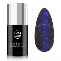 NANI gel lak 5 ml - Sparkle Top Matt