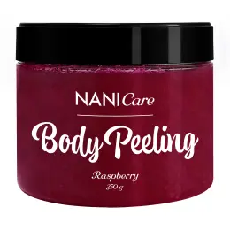 NANICare tělový peeling 350 g - Raspberry