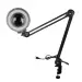 NANI stolní LED lampa s lupou 24 W - Black