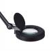 NANI stolní LED lampa s lupou 24 W - Black