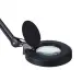 NANI stolní LED lampa s lupou 24 W - Black