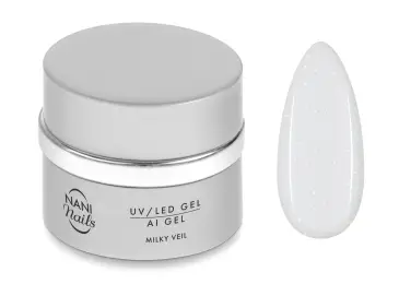 NANI UV/LED AI builder gel 15 ml - Milky Veil