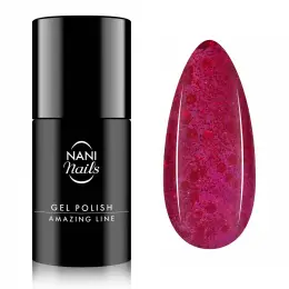 NANI gel lak Amazing Line 5 ml - Crimson Confetti
