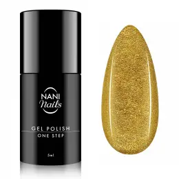 NANI gel lak One Step 5 ml - Glitter Copper