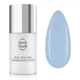 NANI gél lak Rubber Base Cover 5 ml - Polar Sky