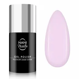 NANI ημιμόνιμο βερνίκι Pπολυακρυλικό Base Cover 5 ml - Powder Rose