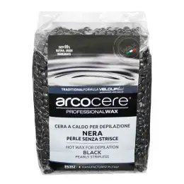 Cera depilatória Arcocere Pearls 1000 ml – Intense Black