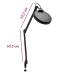NANI stolná LED lampa s lupou 24 W – Black