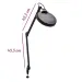 NANI stolná LED lampa s lupou 24 W – Black