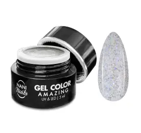 NANI UV gel Amazing Line 5 ml - Silver Rainbow