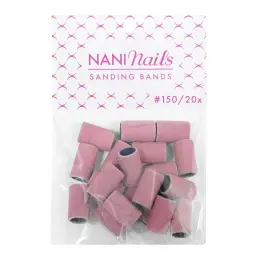 NANI brúsne valčeky, 20 ks - Hrúbka 150, Pink