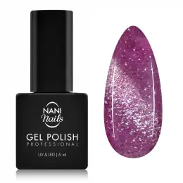 NANI Cat Eye gel lak 6 ml - Grape Shimmer